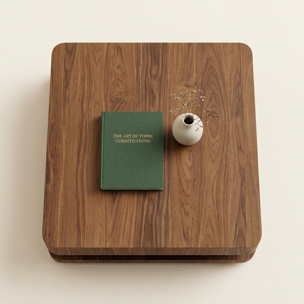 table basse carrée en bois noyer — zinestudio table basse carrée en bois noyer — zinestudio