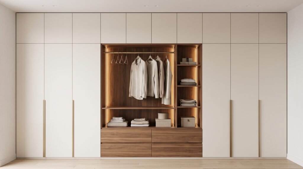 Meuble sur mesure ou meuble standard : lequel choisir au Maroc ? custom built in wardrobe interio… 2k 20260929225506